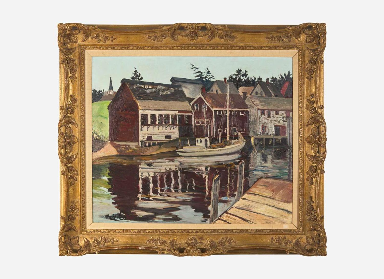 Richard Hayley Lever (American, 1876–1958) - Hot Day, Gloucester, MA