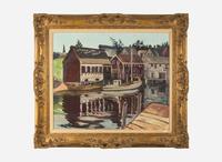 Richard Hayley Lever (American, 1876–1958) - Hot Day, Gloucester, MA
