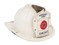 A Chicago Fire Department Honorary Chief's Hat Presented to Mike Ditka and Formerly Displayed in Ditka's Chicago Home