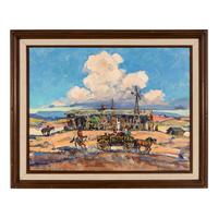 Marjorie Reed (American, 1915–1996) — Old Cow Springs Trading Post