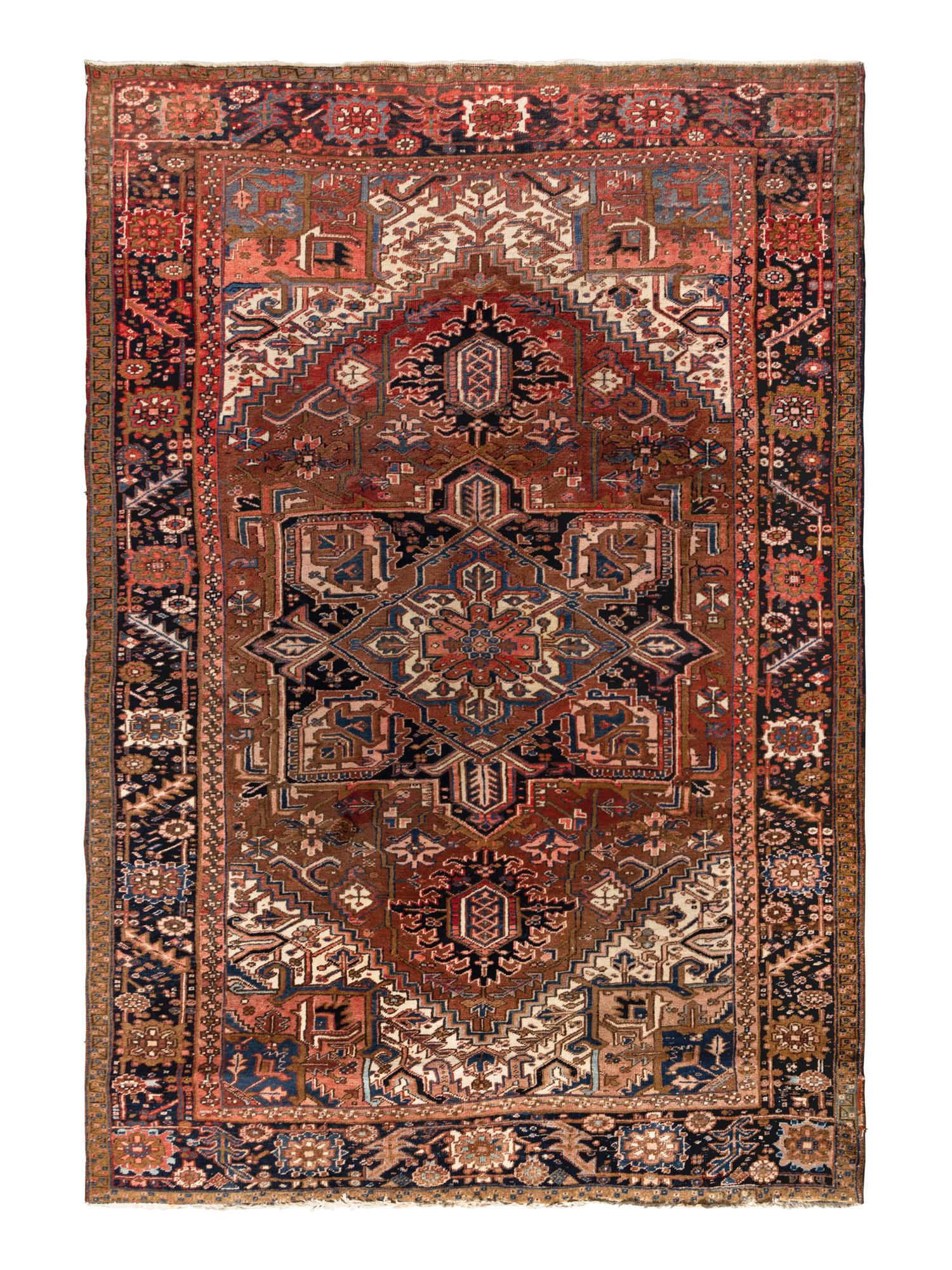 A Heriz Wool Rug
