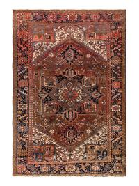A Heriz Wool Rug
