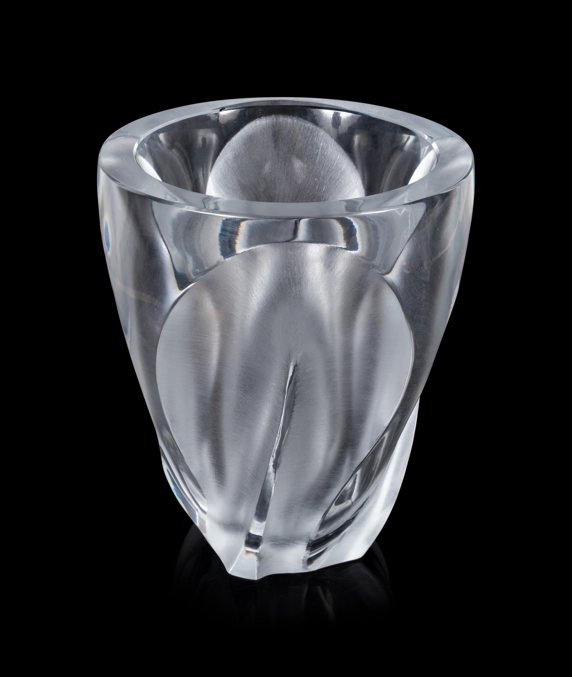 A Lalique Ingrid Vase