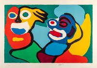 The Sunshine People (complete portfolio of ten lithographs with original cloth case)