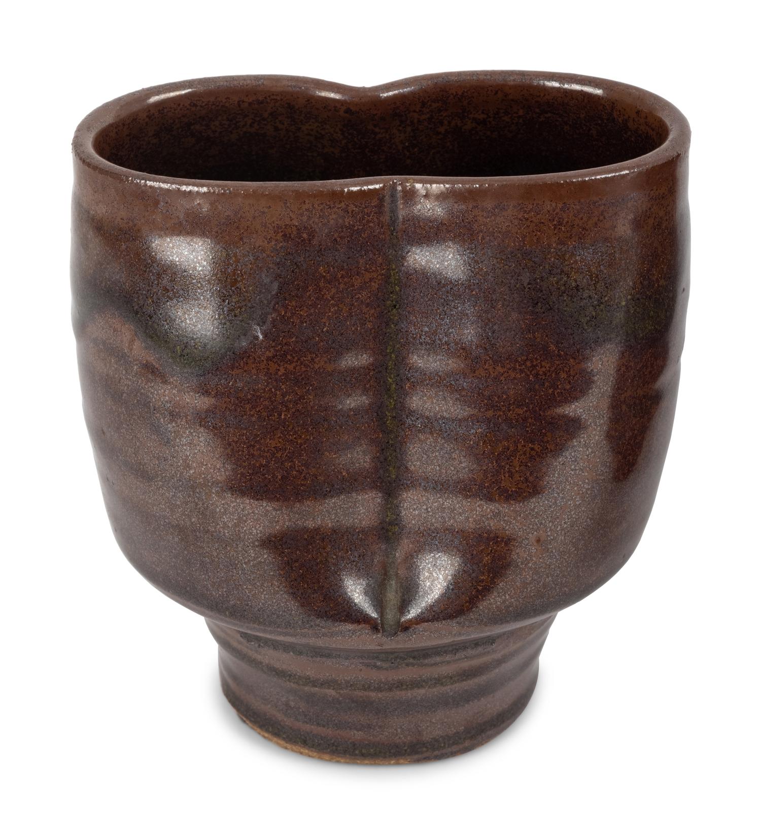 Two Bowls with Pinched Vase