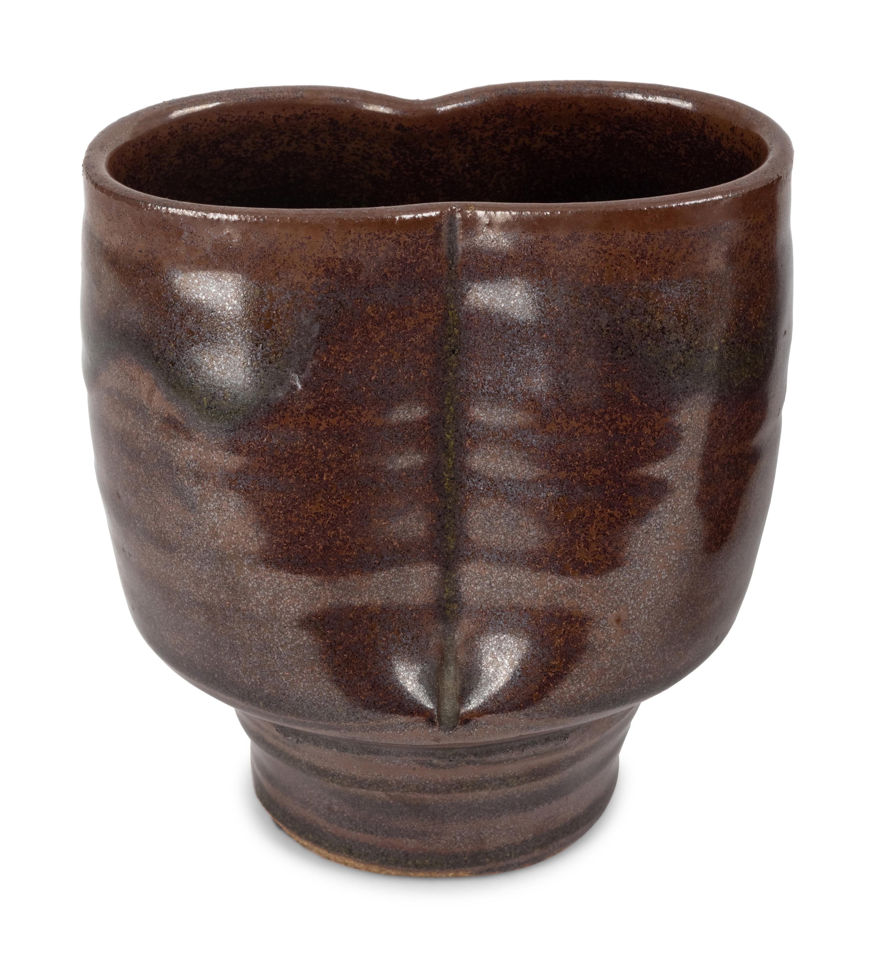 Two Bowls with Pinched Vase