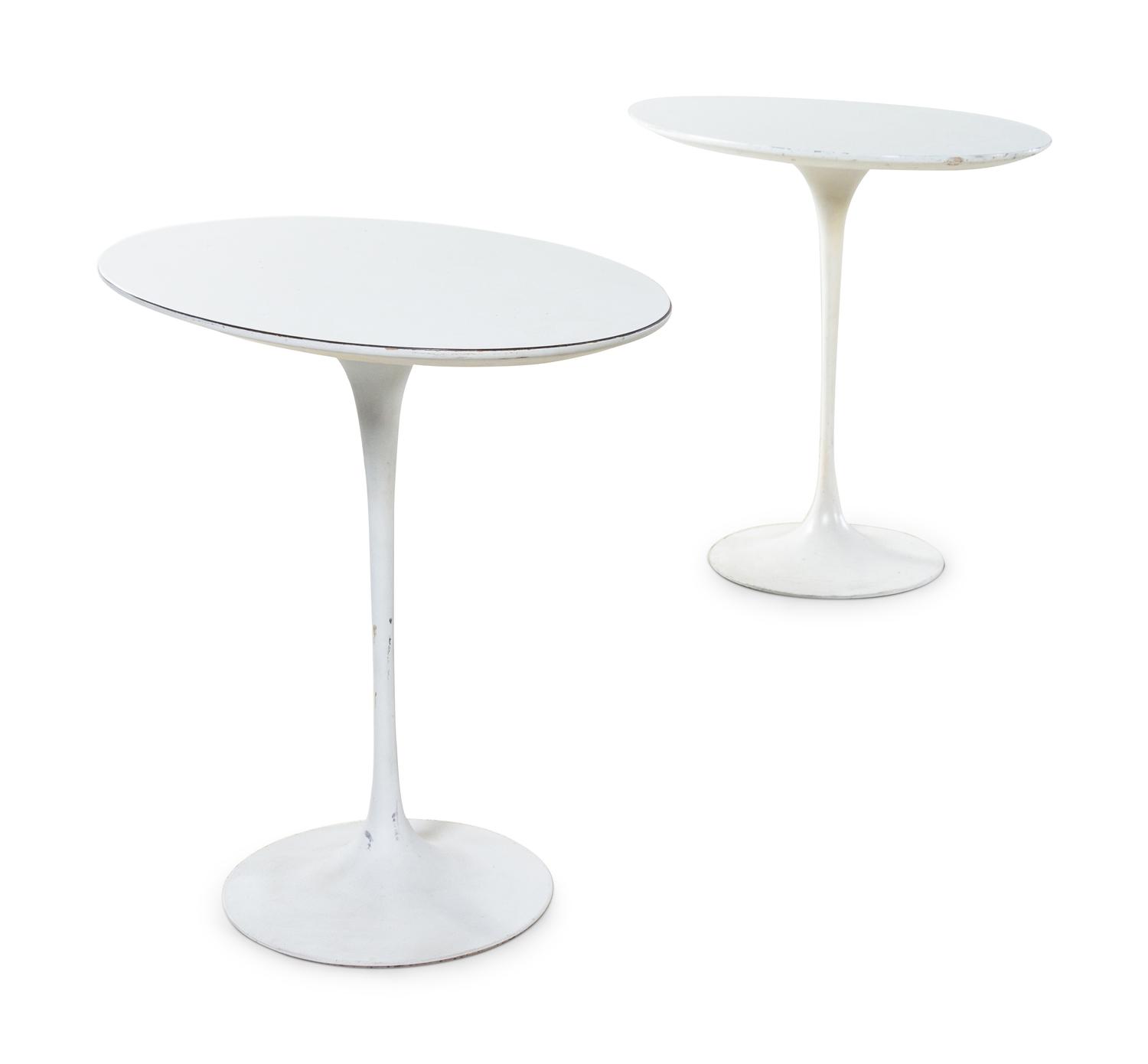 Pair Tulip Tables, Knoll Associates, USA