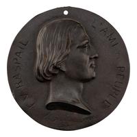 Four Bronze Profile Plaques