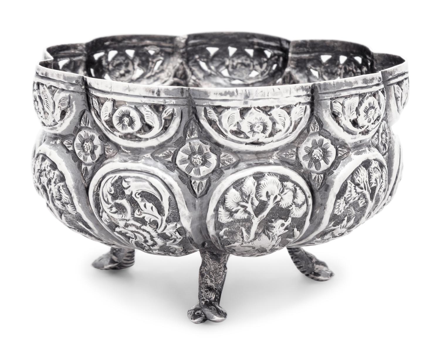 A Continental Silver Footed Bowl