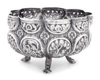 A Continental Silver Footed Bowl