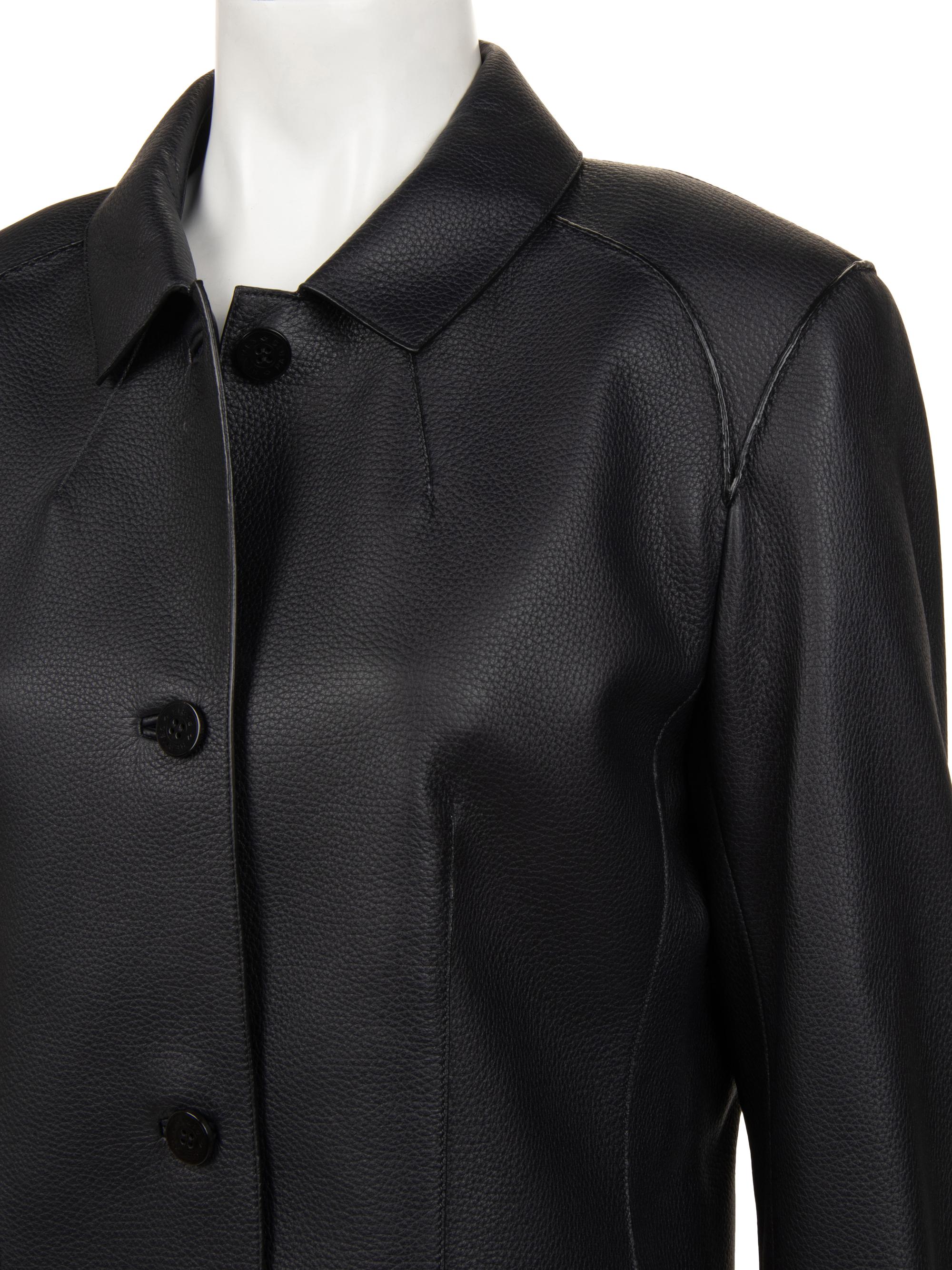 Hermès Deerskin Leather Jacket