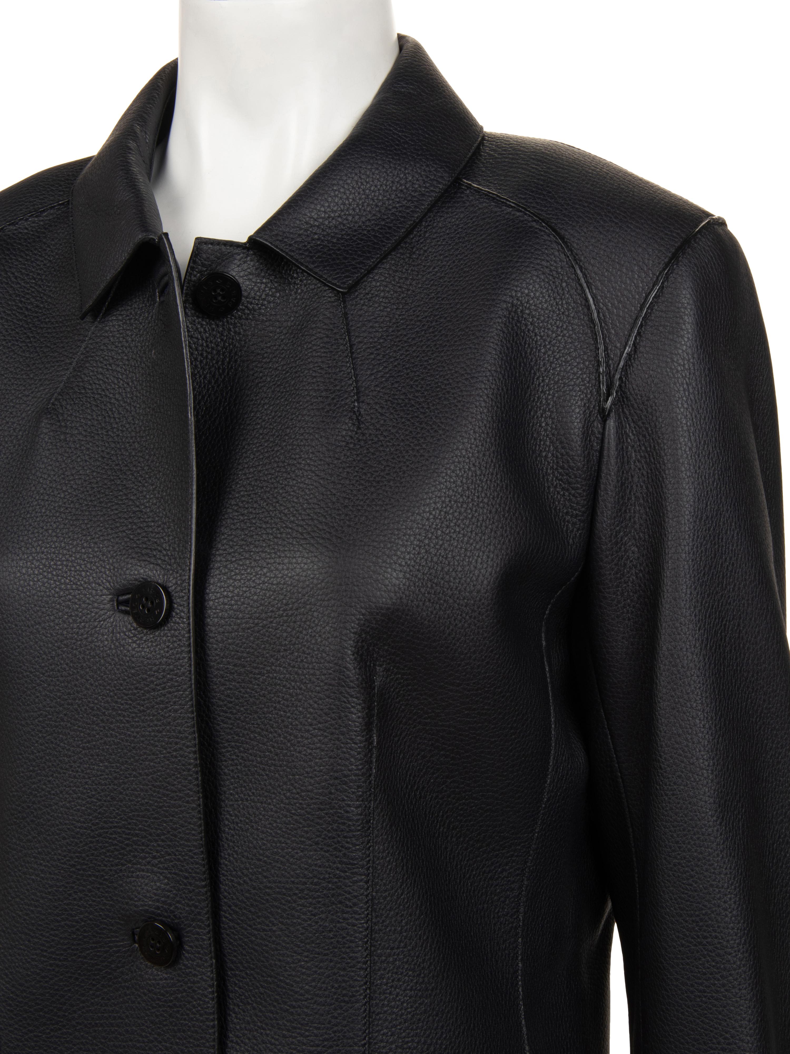 Hermès Deerskin Leather Jacket