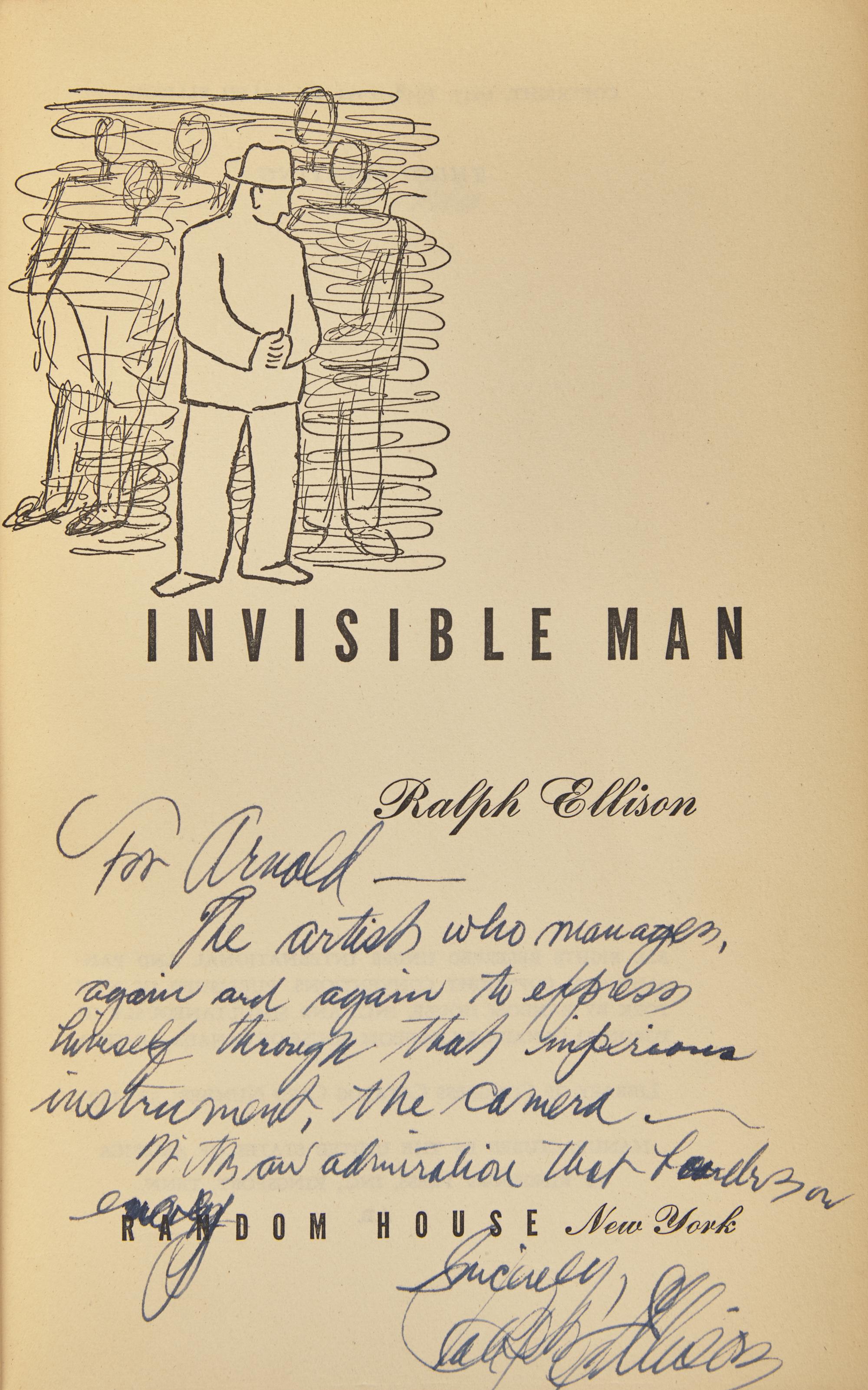 [African-Americana] Ellison, Ralph. Invisible Man