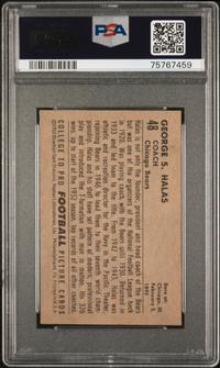 A Group of PSA Graded 1952 Bowman Large and Small George Halas Rookie Cards