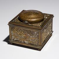 Tiffany Studios New York (American, 1880–1930) — Grapevine Inkwell, c. 1910