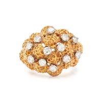 COLLECTION OF YELLOW GOLD AND GEMSTONE RINGS