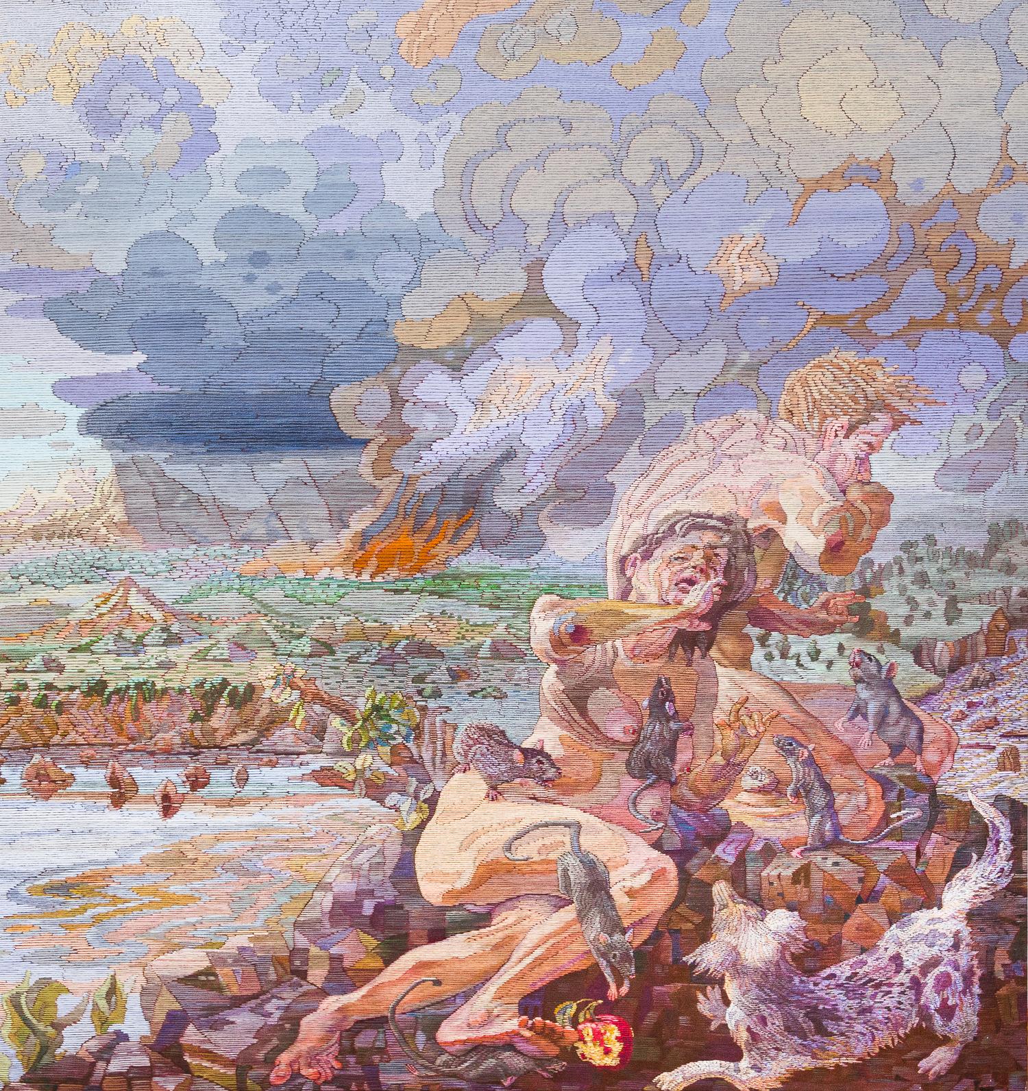 Alexandra Finkelchtein, (Canadian, 20th/21st century), Expulsion from Paradise, 2011
