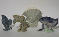 A Group of Haeger Pottery Figural Articles Height of tallest 10 1/2 inches. — 1940s