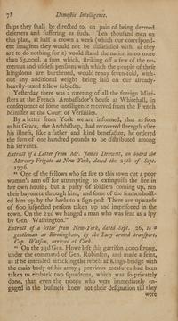 [American Revolution] (Hale, Nathan). A Short-Lived and Rarely Seen Biweekly Periodical Featuring a Report of the Execution of American Spy, Nathan Hale