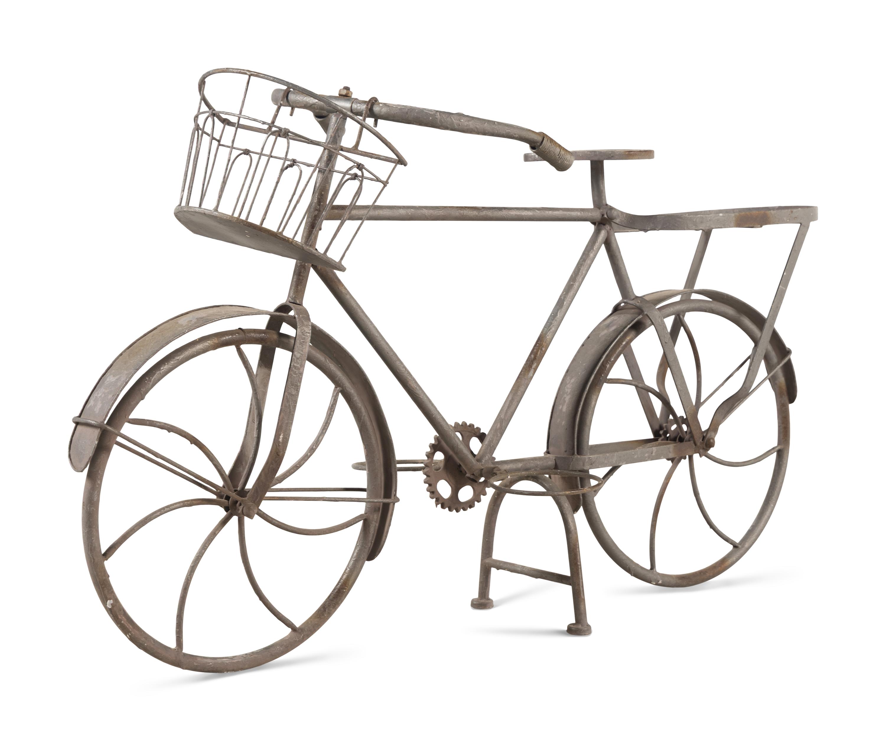 A Vintage Bicycle Garden Ornament