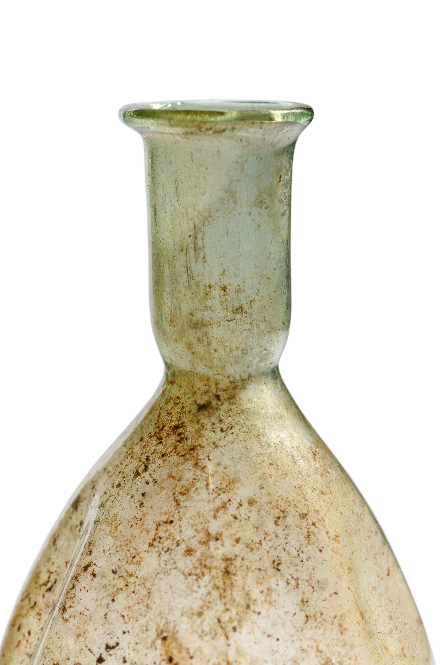 A Roman Glass Bottle
