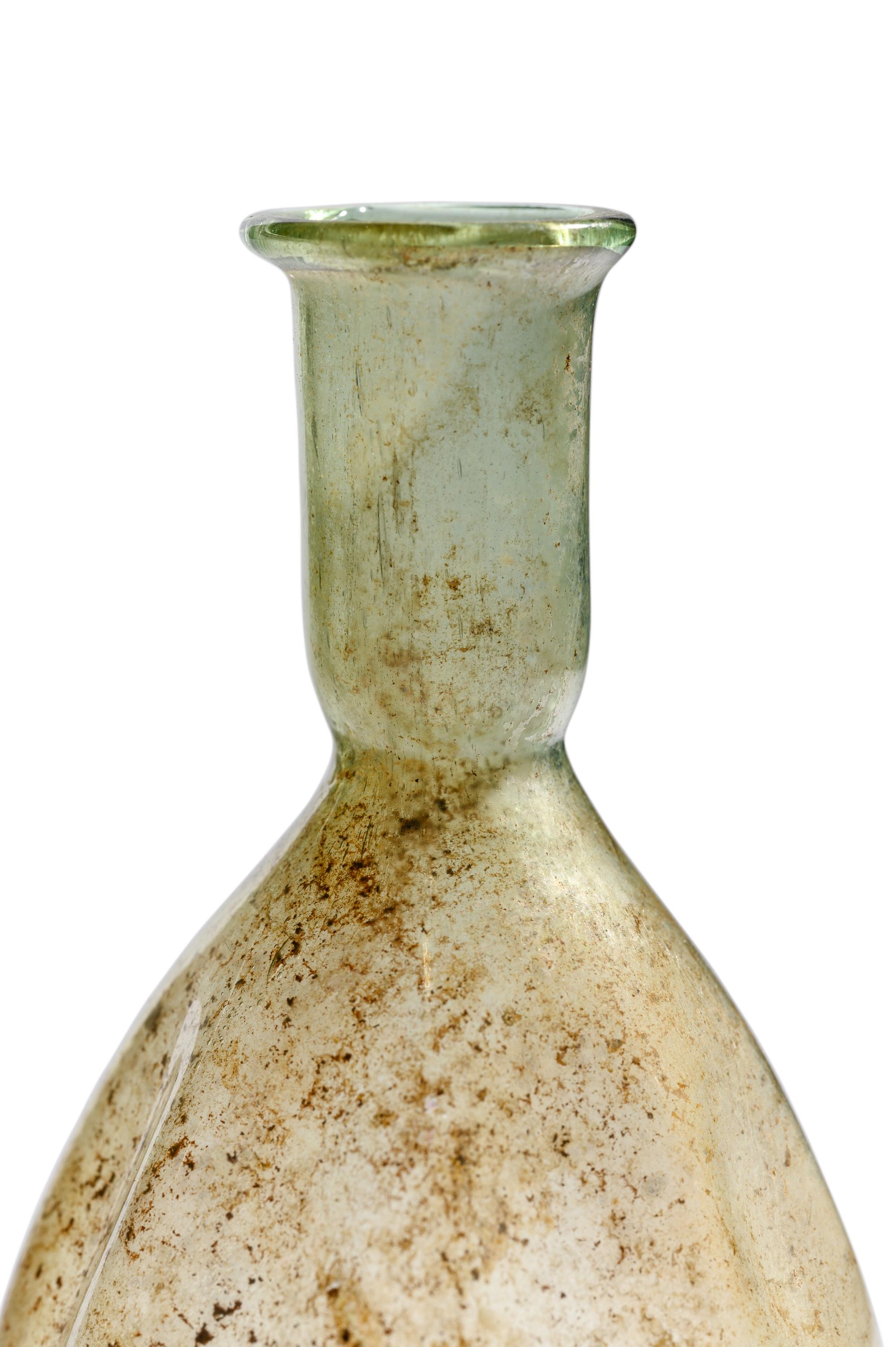 A Roman Glass Bottle