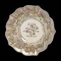 An Unusual Japanese Plique a Jour Silver 'Maple Leaves' Bowl, Attributed to Namikawa Yasuyuki