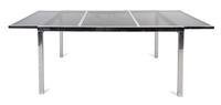 A Chrome Extension Dining Table — SECOND HALF 20TH CENTURY