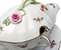 A Herend Rothschild Bird Porcelain Dinner Service