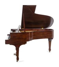 A Steinway & Sons Mahogany Grand Piano