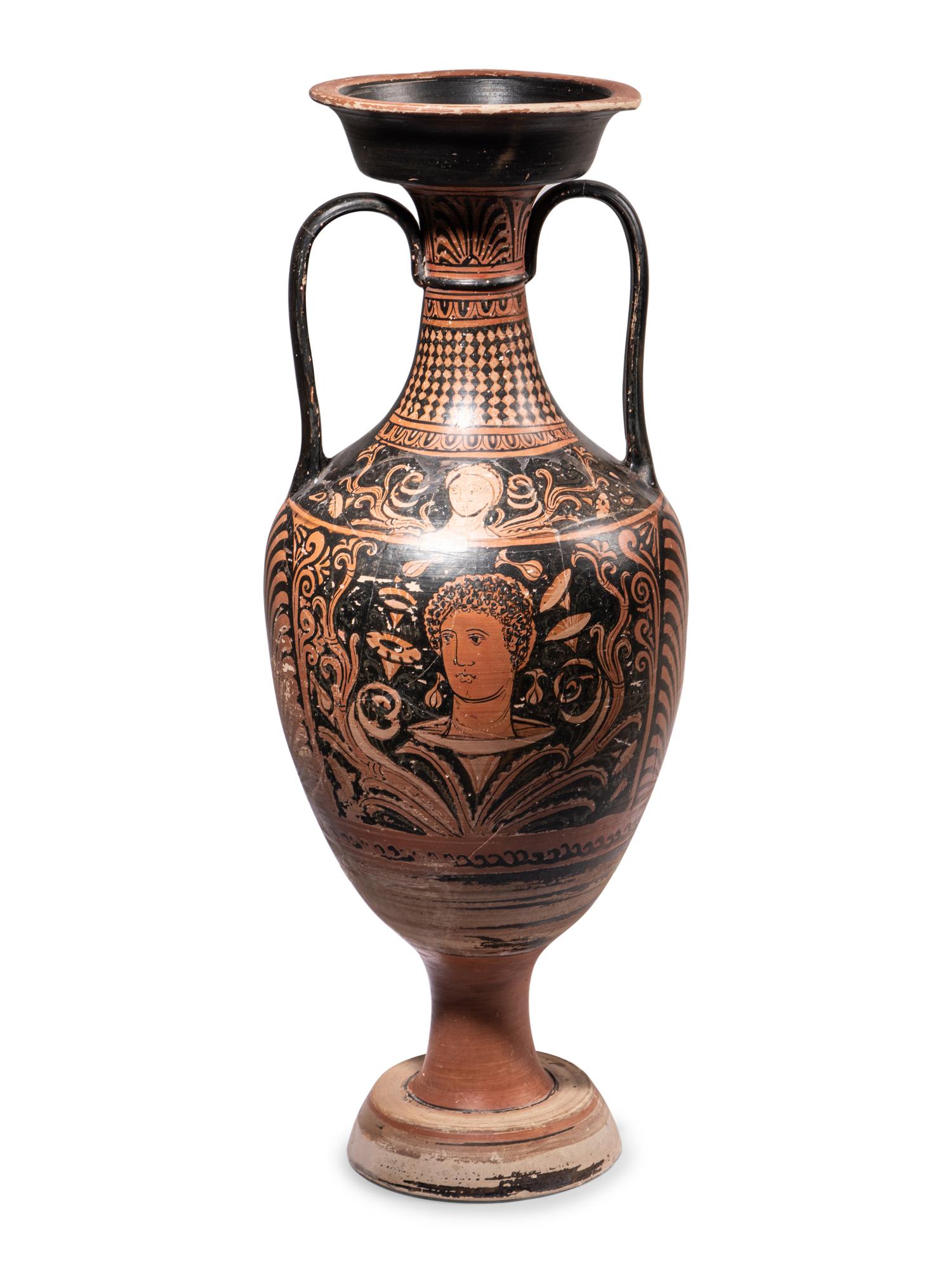 An Apulian Red-Figured Neck Amphora