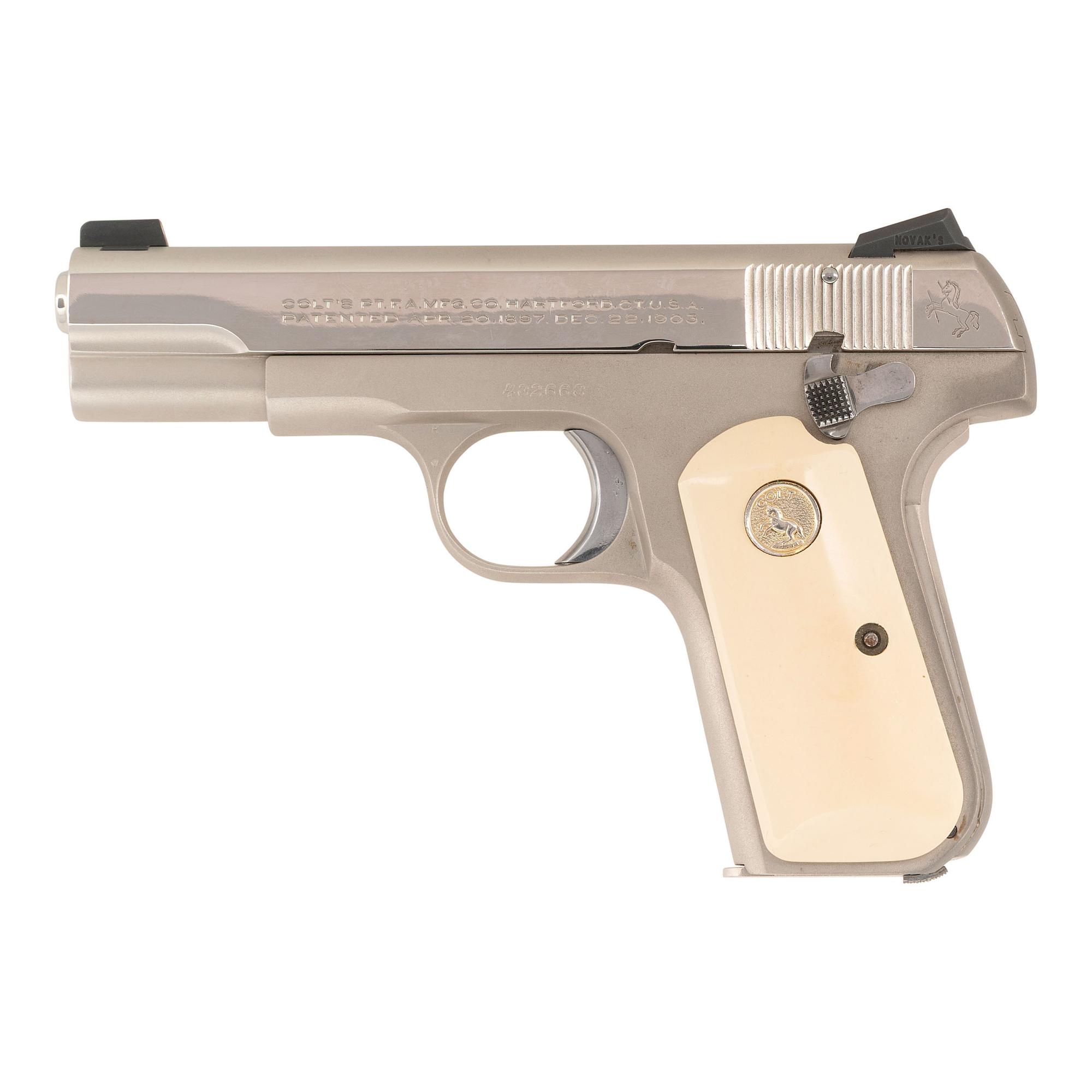 **Customized Colt Model 1903 Pocket Hammerless Pistol