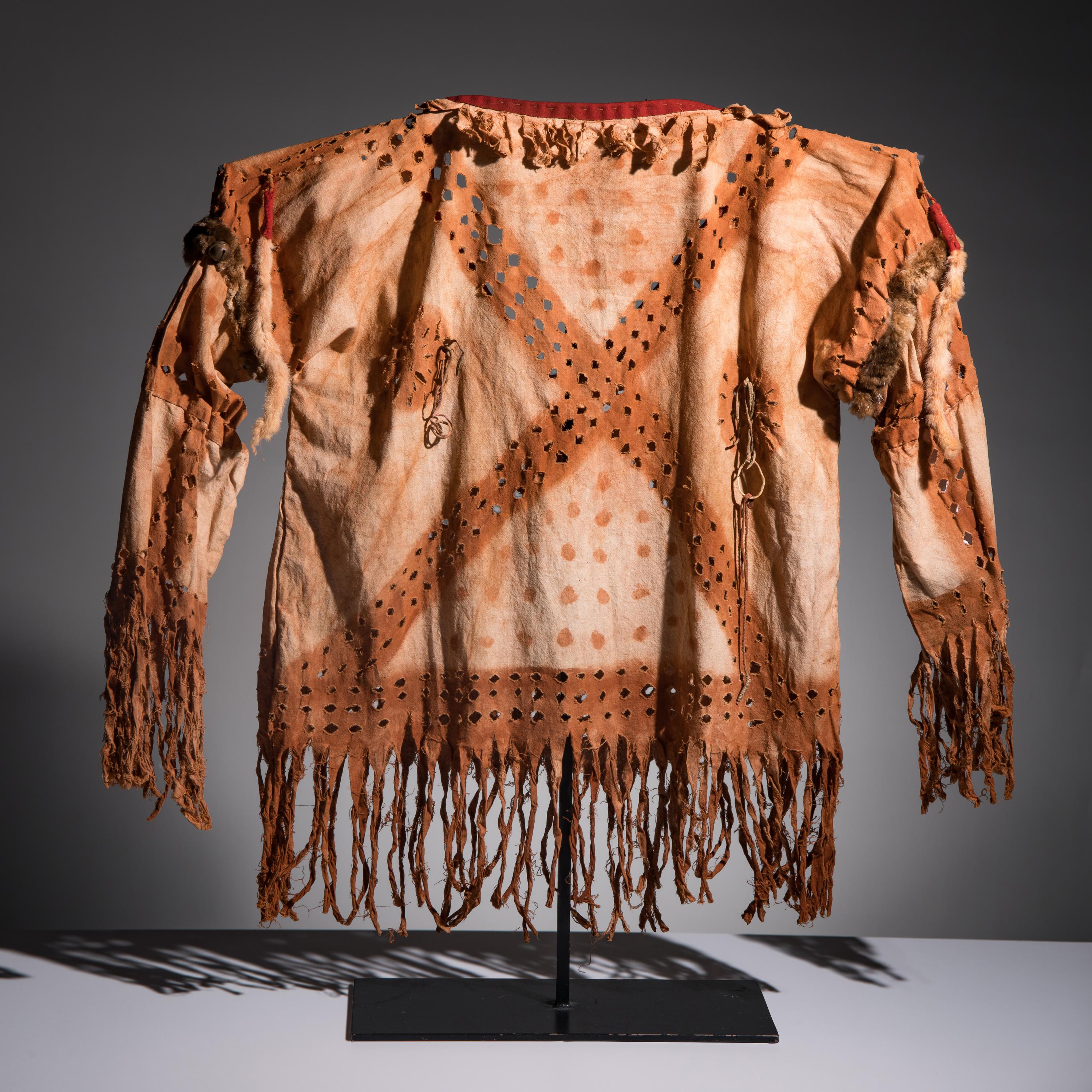 Blackfeet Painted Shirt, with Cutouts