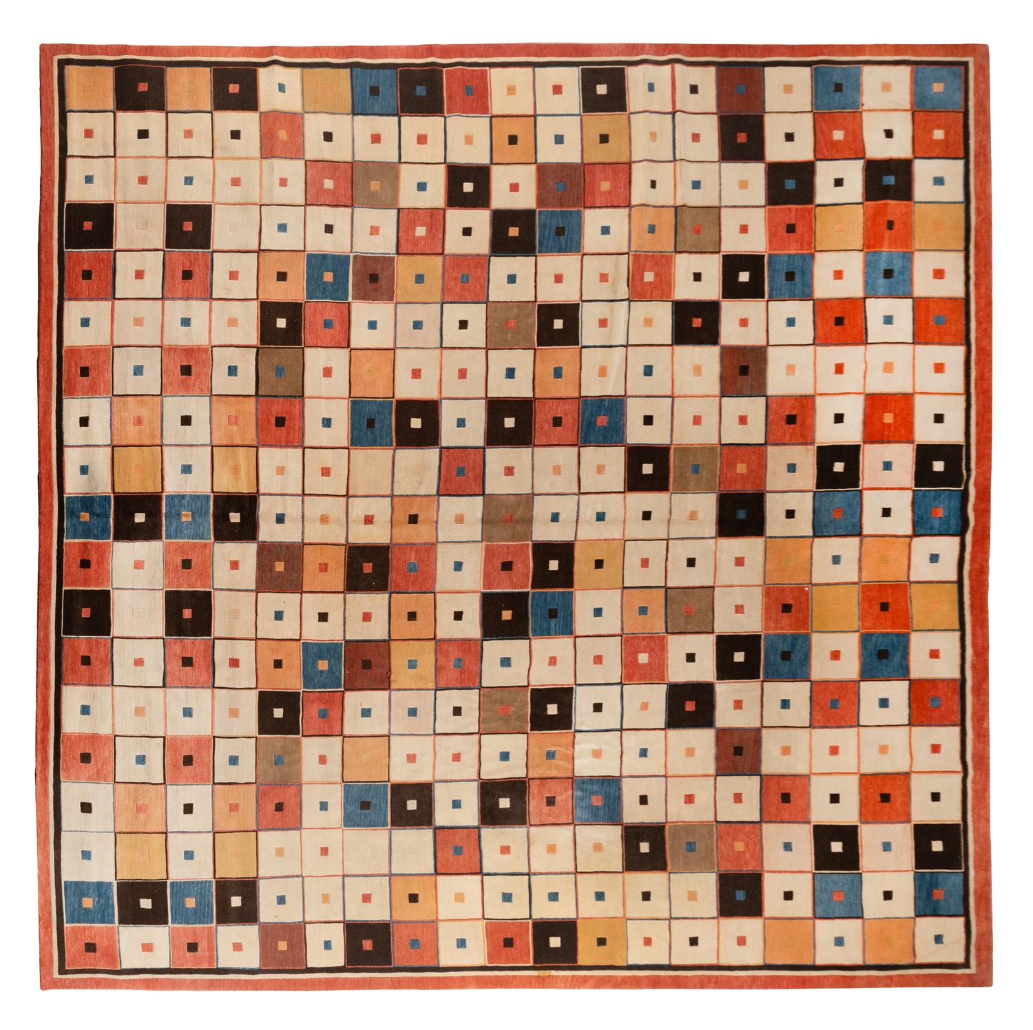 A Contemporary Wool Rug