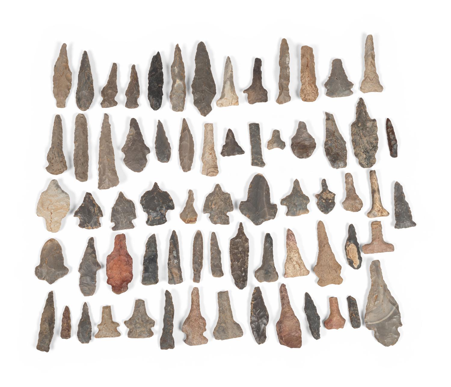 A Group of Drills and Drill Fragments