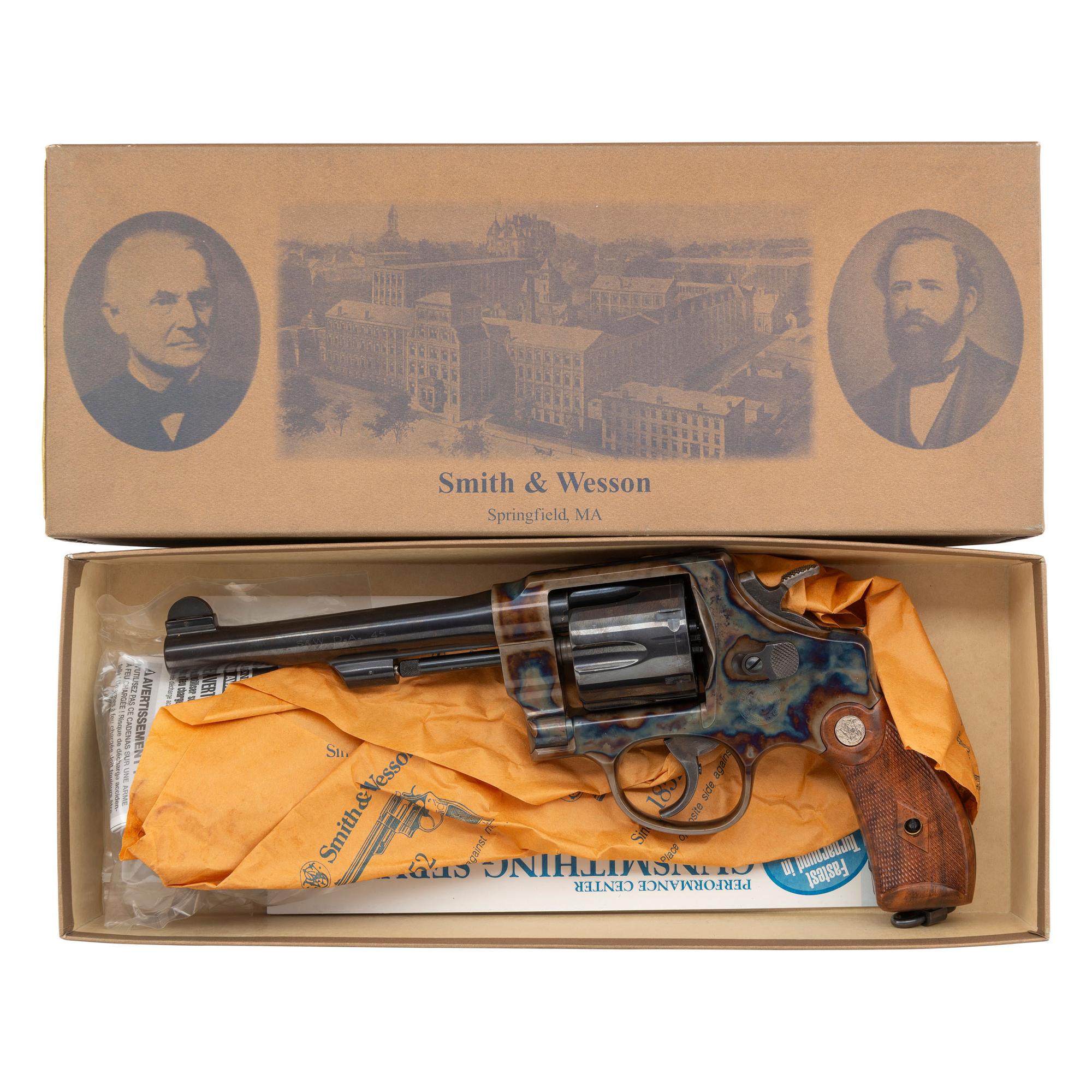 *Smith & Wesson Performance Center Model 25-12 Heritage Series with Casehardened Frame in Box
