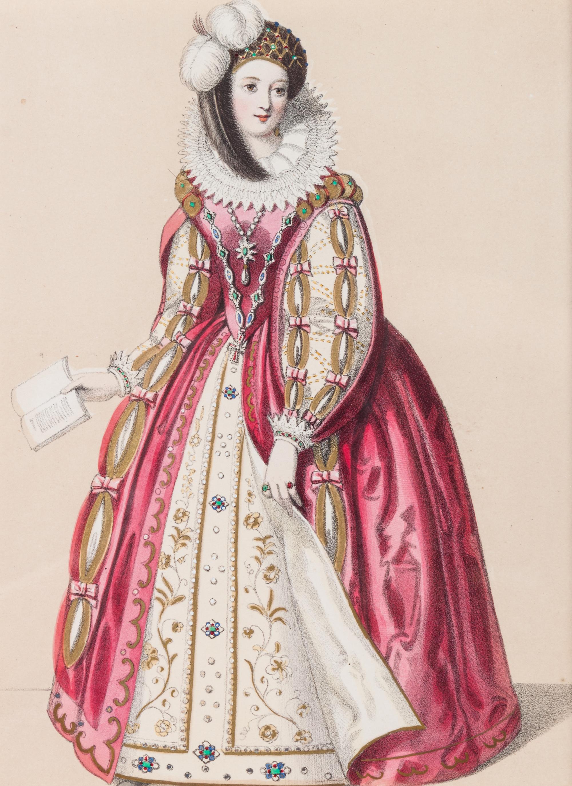 A Collection of 34 Late Georgian and Regency Style Fashion Plates Sight: 7 3/4 x 6 inches. — 20TH CENTURY