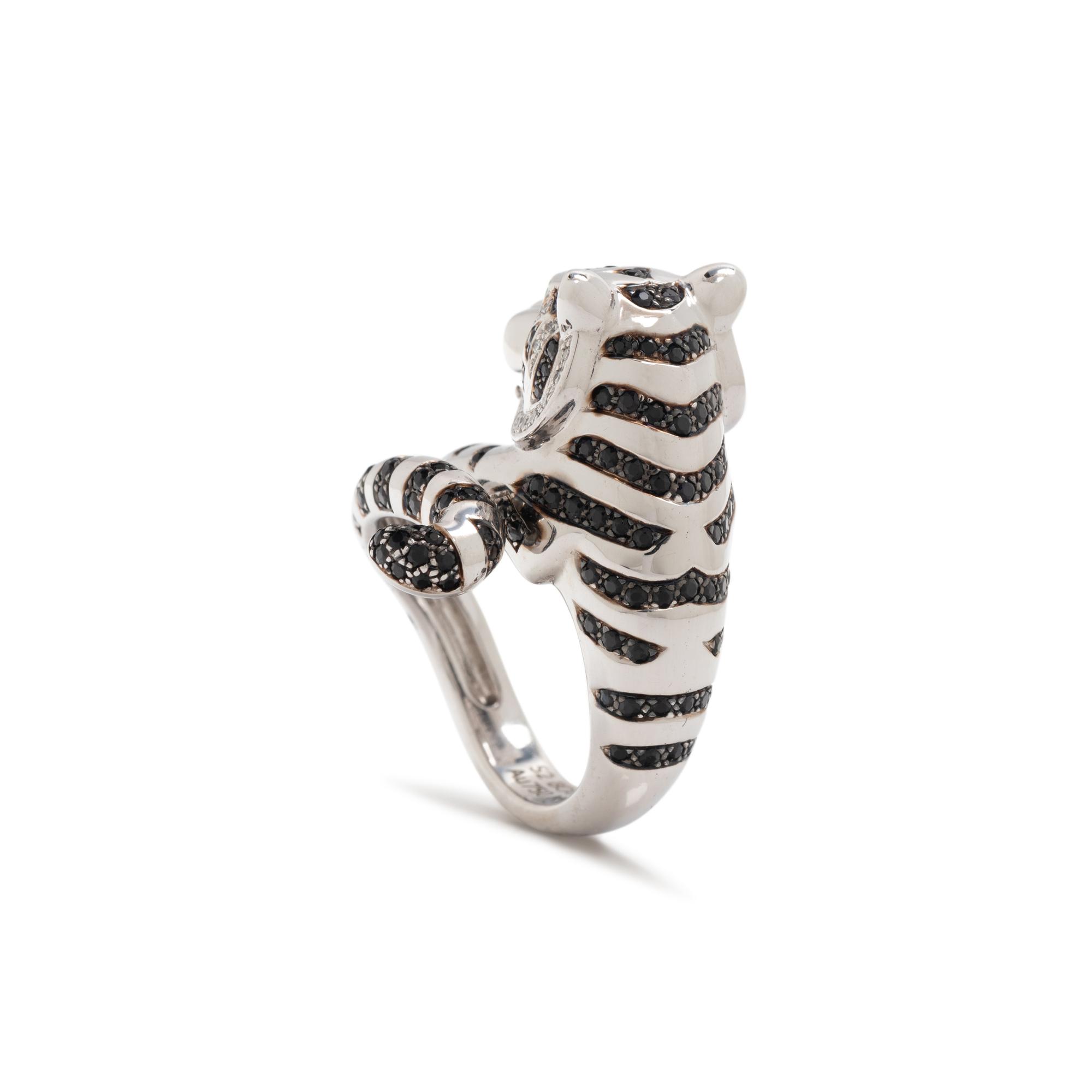 BOUCHERON, DIAMOND, MULTIGEM 'BAGHA' TIGER RING