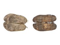 Cheyenne Beaded Hide Moccasins