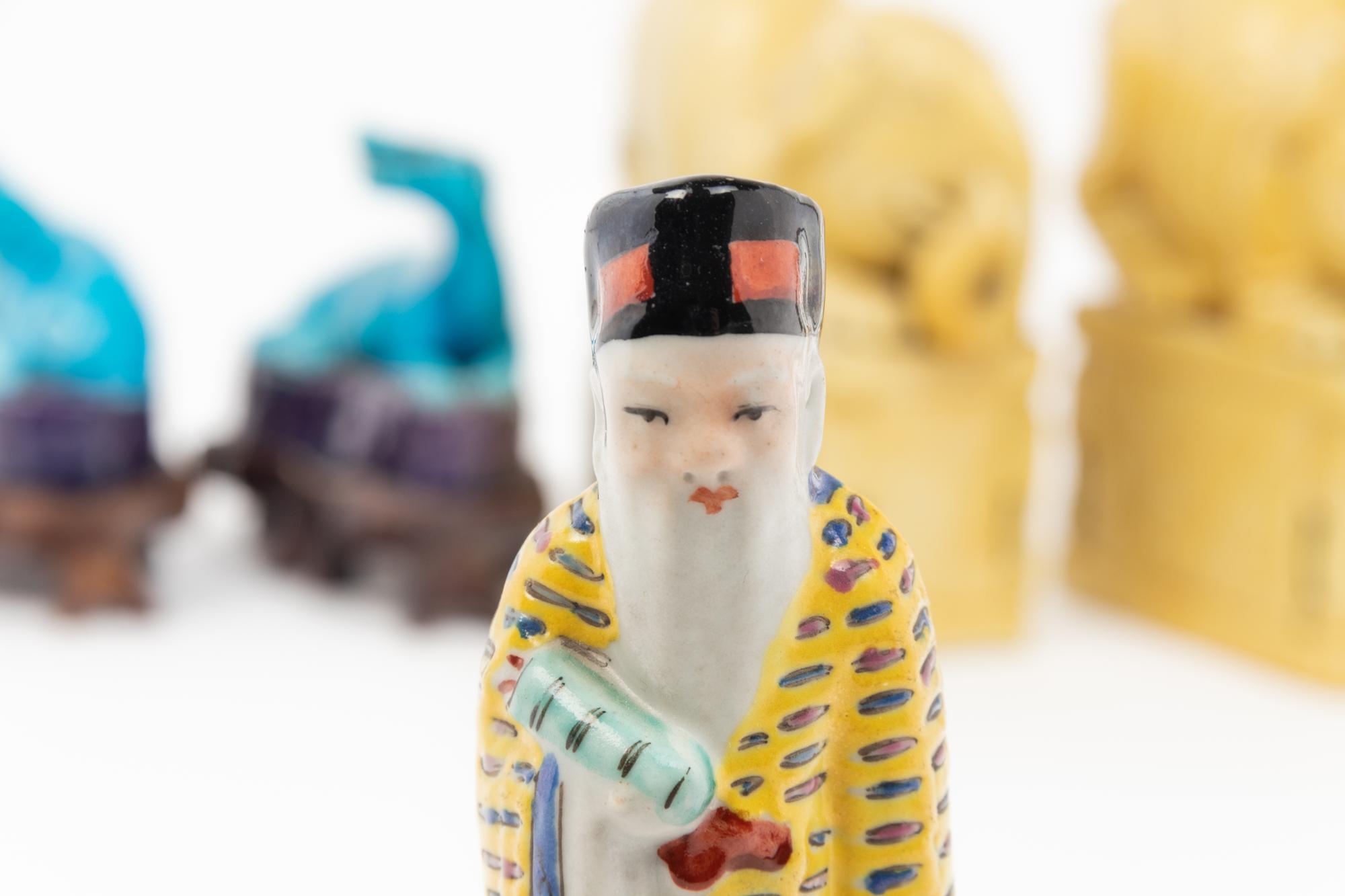 Seven Chinese Porcelain Figures