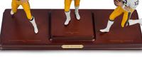 A Terry Bradshaw Pittsburgh Steelers Danbury Mint Figurine Display,