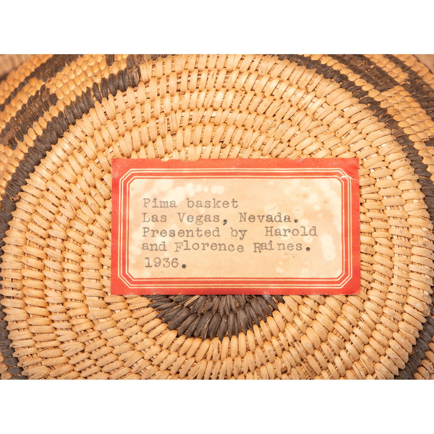 Akimel O'odham Baskets