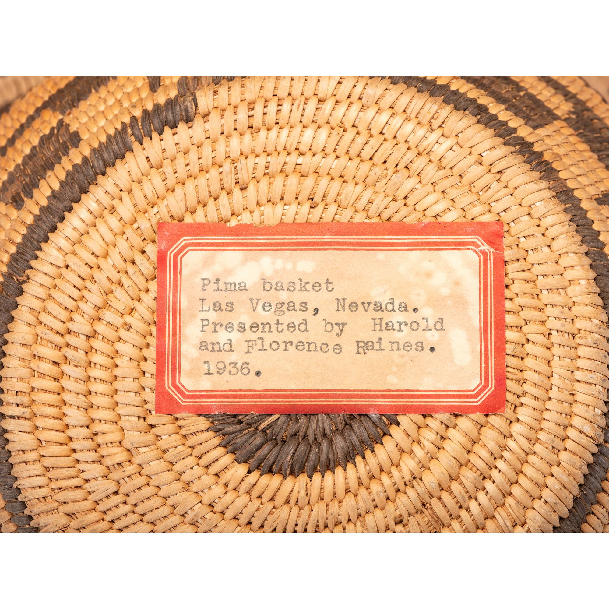 Akimel O'odham Baskets