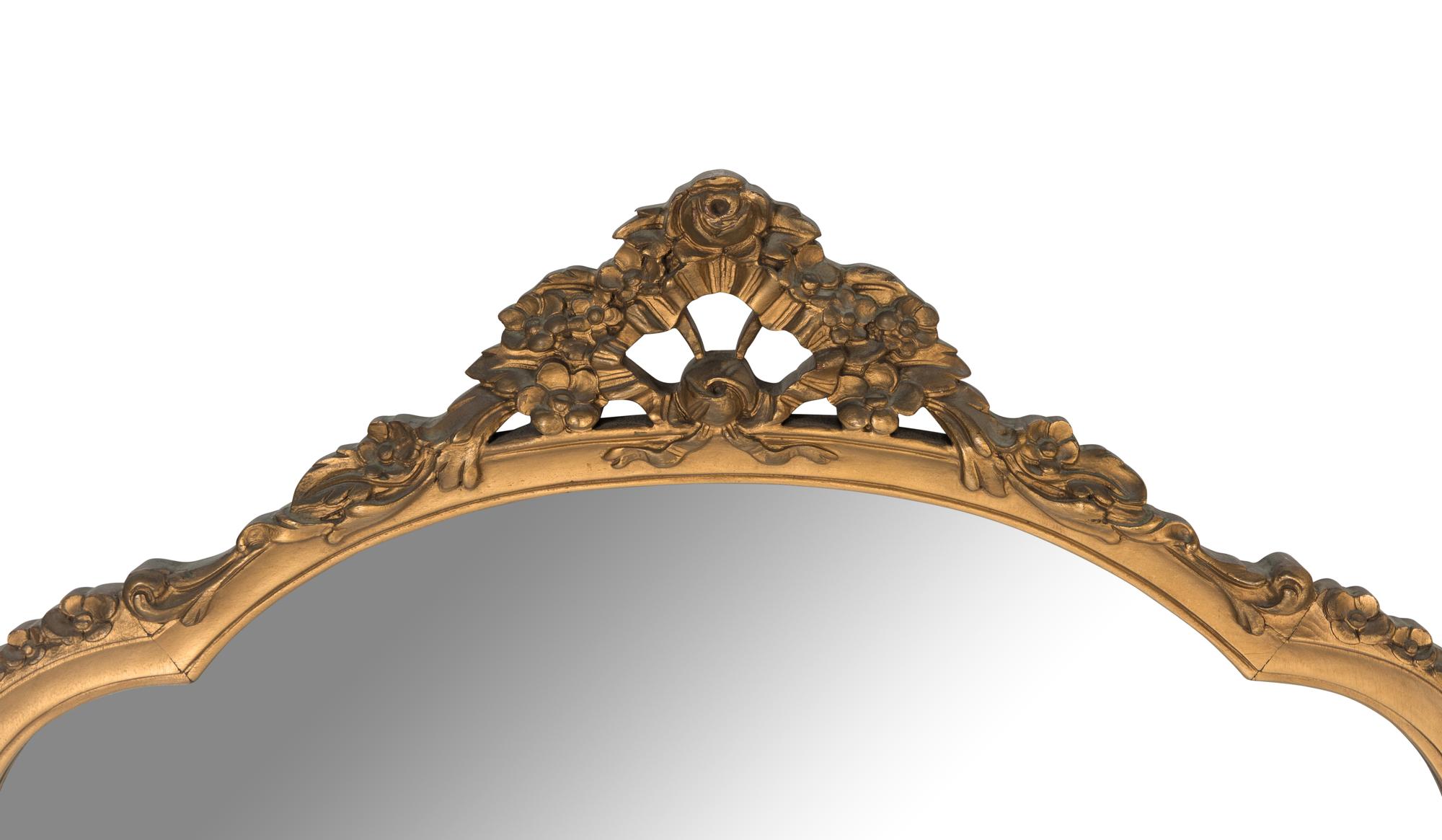 A French Rococo Style Giltwood Mirror
