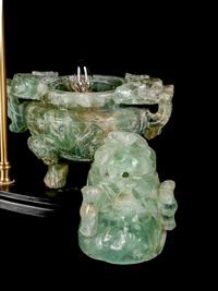 Two Chinese Green Tourmaline Articles
