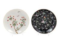 Two Chinese Porcelain Plates