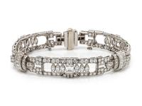 ART DECO, DIAMOND BRACELET