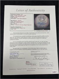 A 1968 Pittsburgh Pirates Team Signed Autograph Baseball Featuring Roberto Clemente (JSA Letter of Authenticity),