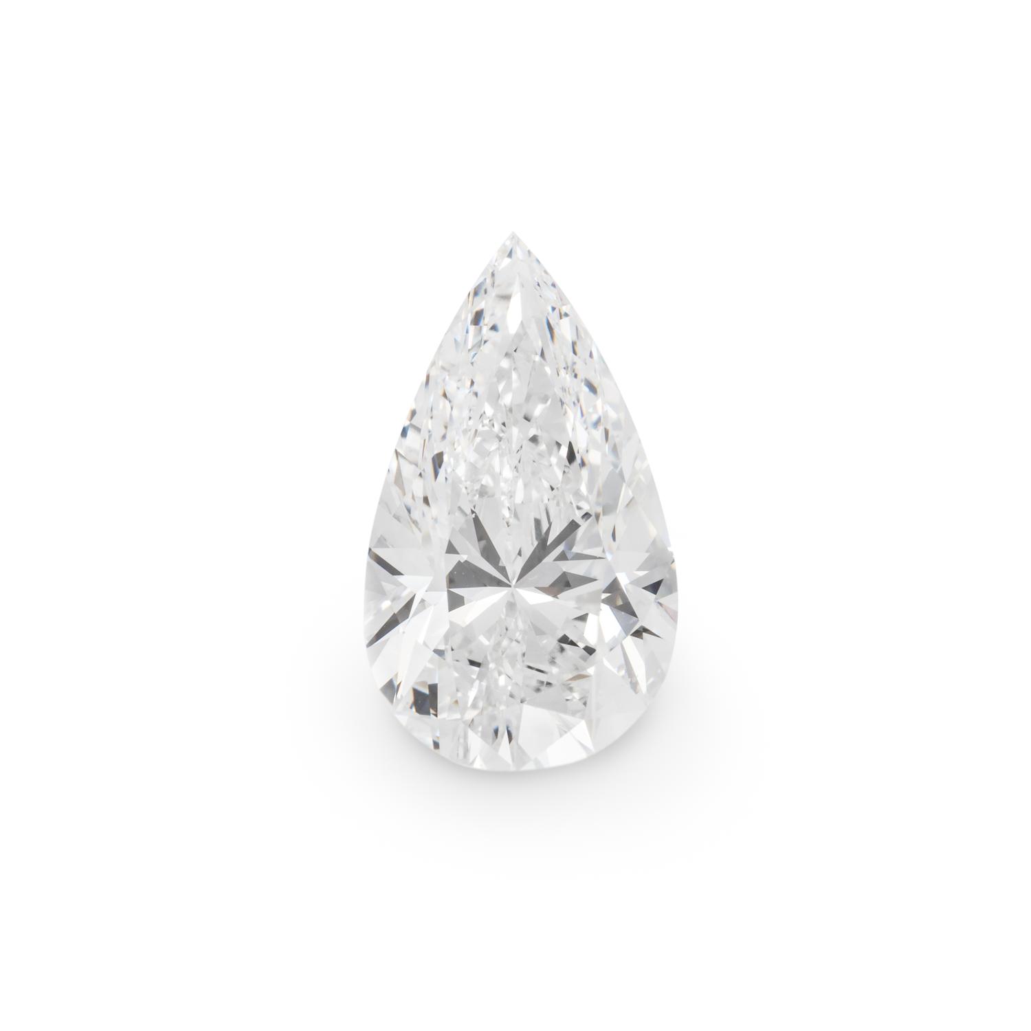 4.86 CARAT PEAR BRILLIANT CUT DIAMOND