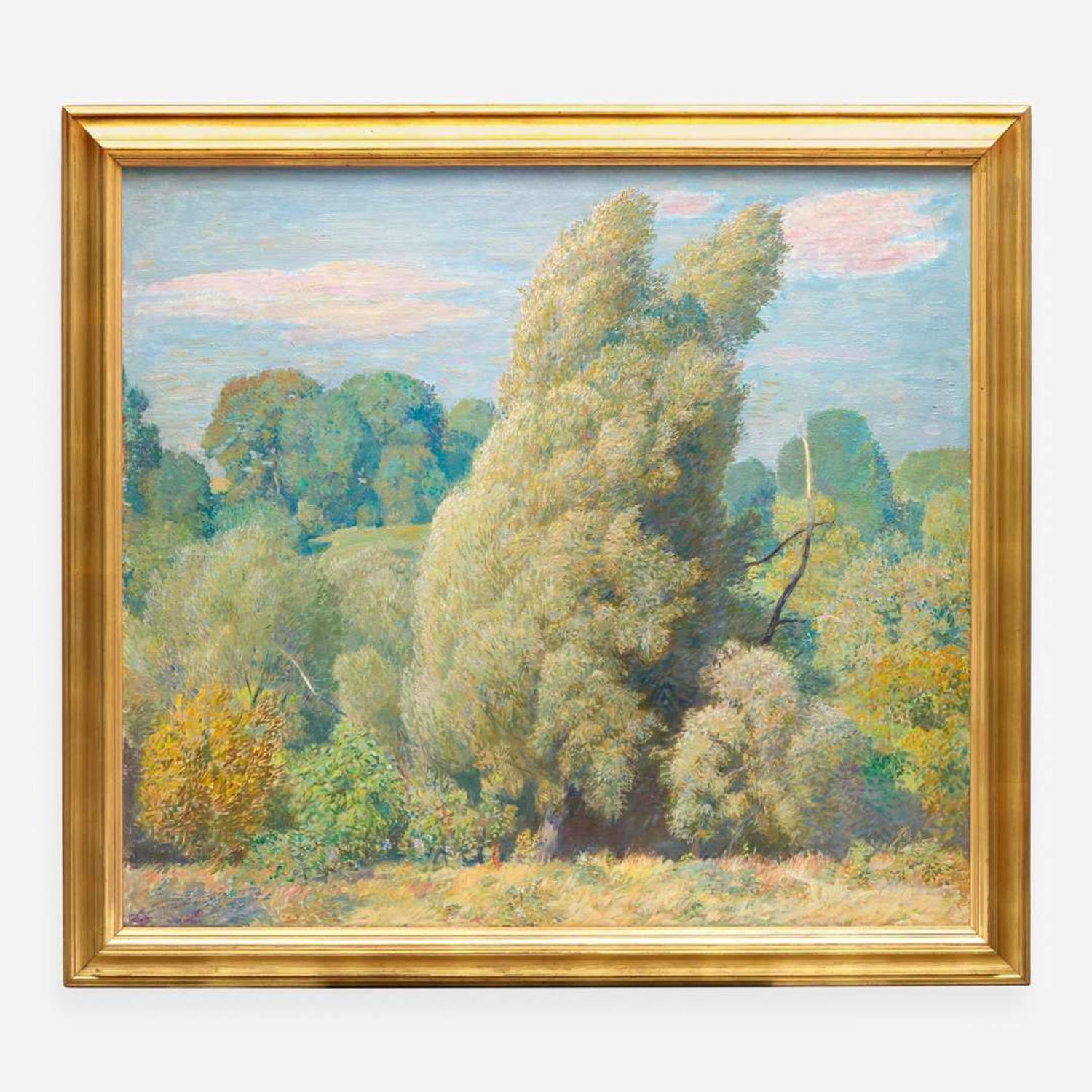 Daniel Garber (American, 1880–1958) Wind Blown Willows